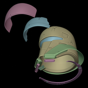 Star Wars Tank Trooper /ICAT Driver Helmet inspired 3D file for 3D printing