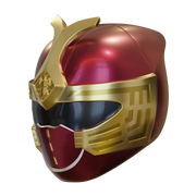 Crimson Thunder Ranger Helmet 3D Model