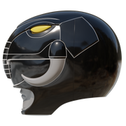VEK3D Black Ranger MMPR Helmet File