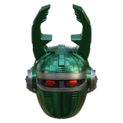 VEK3D Green Beetleborgs Helmet File