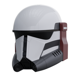 Star Wars inspired Beskar/Mandalorian/Supercommando Trooper helmet 3D-file for cosplay