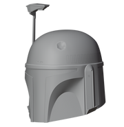 Star Wars Book of Boba Fett inspired Helmet 3D file