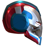 Iron Patriot mk 2 helmet 3D Model