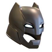 Batman V Superman Concept Helmet 3D Model