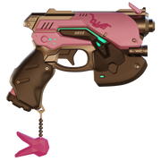 Overwatch D.VA Blaster 3D Print Model