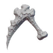 Demon Slayer Gyutaro Blood Sickles 3D Model