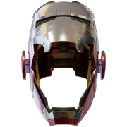 Iron Man MK5 helmet with motorization 3D Model