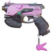 Overwatch D.VA Blaster 3D Print Model