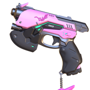 Overwatch D.VA Blaster 3D Print Model