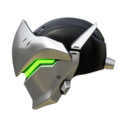 Genji Helmet 3D Model