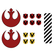 Rebel X-Wing Pilot Helmet 3D Print Model