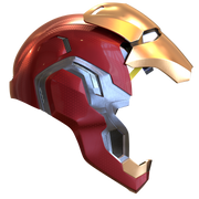 Iron Man mk80 Helmet Motorized 3D Model