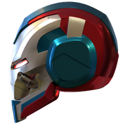 Iron Patriot mk 2 helmet 3D Model