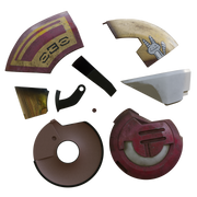 Sabine Pacer Agoyo Speeder Bike Helmet 3D Print Model