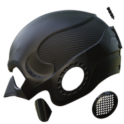 VEK3D Black Noir Helmet File