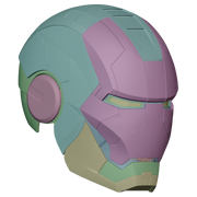 Motorized Walsh3D Ironman Mark 5 V2 Helmet 3D Print Model