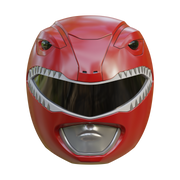 VEK3D Red Ranger MMPR Helmet File
