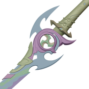 Genshin Impact Mistsplitter Reforged Sword 3D Print Model